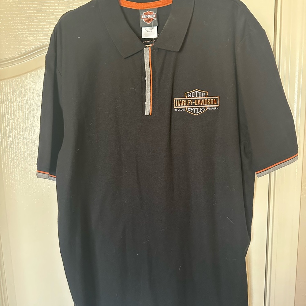 Harley-Davidson Black Polo Shirt